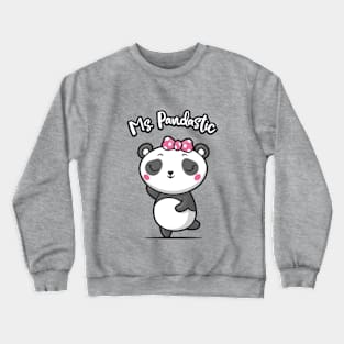 Ms. Pandastic Crewneck Sweatshirt